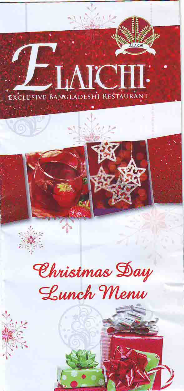 Christmas Menu